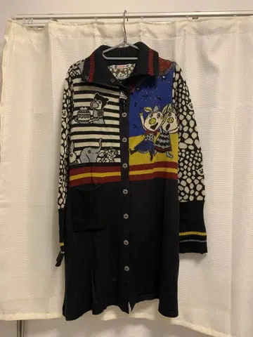 알베로베로 돼지롱 니트 가디건