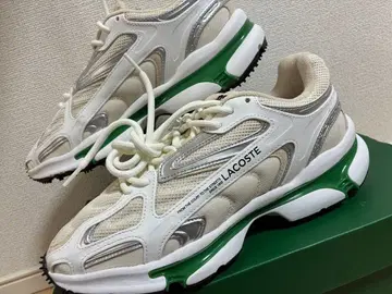 LACOSTE 스니커즈 28.0cm 화이트/그린