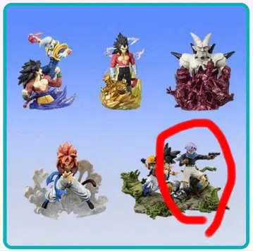 미개봉 새상품 드래곤볼 GT 피규어세트 이매지네이션 트렁크