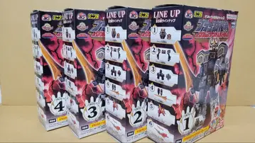 미니프라 넘버원 합체 시리즈 03 1~4 블랙 대수신 세트