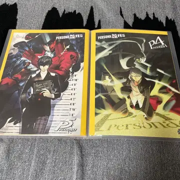 페르소나 4 페르소나 5 20주년 페스티벌 포스터 런치