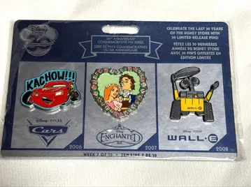 디즈니 스토어 30주년 핀 배지 마법에 걸린 사랑, 카즈, 월리