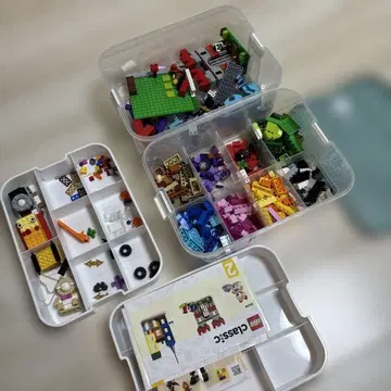 LEGO 블록 세트 3 컨테이너