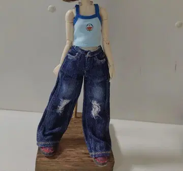 네오 브라이스 옷 갈아입기 의류 데님 팬츠