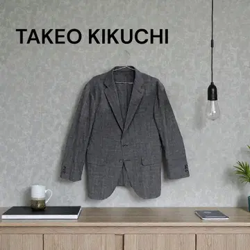 40ct525 TAKEO KIKUCHI 체크 자켓 Y231