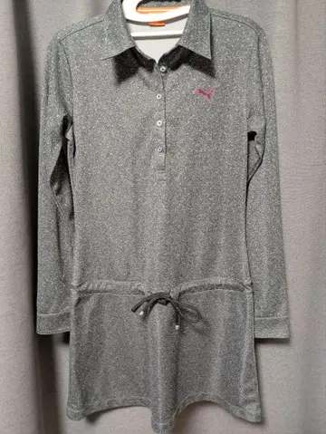 Puma 그레이 긴팔 원피스 L 사이즈