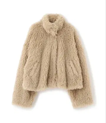 FREE'S MART 프리즈마트 퍼 스탠드 블루종 택 포함 미사용