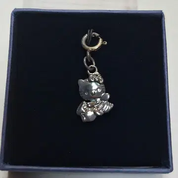 헬로키티 액세서리 참 벌꿀 키티 Silver925