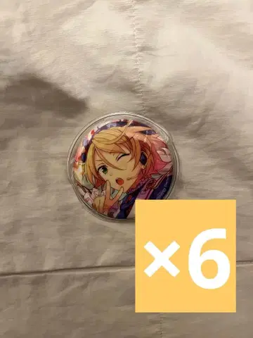 앙스타 피처 1 캔뱃지 아이라 6점