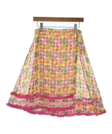 트리코트 꼼 데 가르송 미디 스커트 여성용