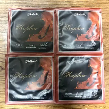 비올라 줄 D'Addario Kaplan ADGC 4개 세트