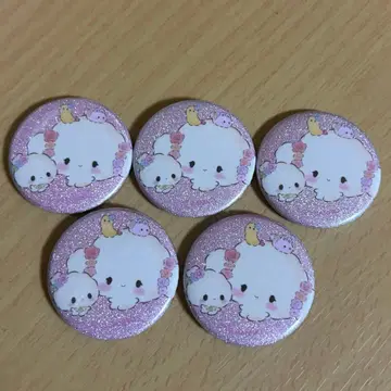 코기뮨 캔뱃지 딸기신문