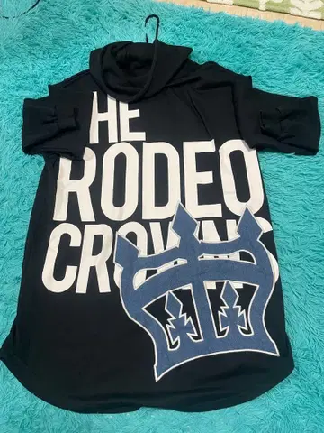 로데오 크라운 & 유어 워드롭 후드티 세트 롱