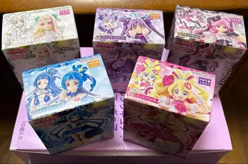 너와 아이돌 프리큐어 큐티 피규어 5체 세트