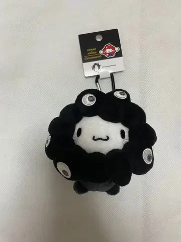 산리오 블랙 미야쿠미야쿠 변신 봉제 인형 시나모롤 카라비너 포함