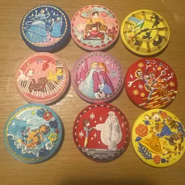 디즈니 자수 캔 배지 2