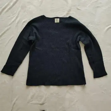 Jackman 다크 블루 와플 오프넥 M