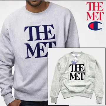 Champion THE MET 맨투맨 US M 사이즈 그레이