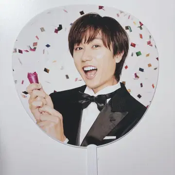 SnowMan Snow World 축하 부채