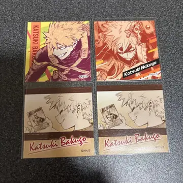 히로아카 원화전 스퀘어 스티커 바쿠고