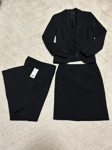 BUONA GIORNATA 블랙 수트 3세트