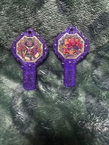 요괴워치 아크 보라색 염야차 엔마 홍화 세트