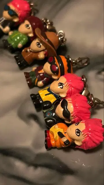 hide 지퍼 마스코트 클리어 코트