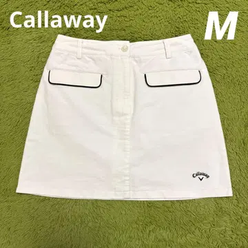 Callaway 캘러웨이 골프웨어 스커트 M 화이트 가을/겨울 사양