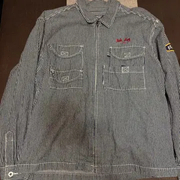 Bad Boy 스트라이프 데님 자켓