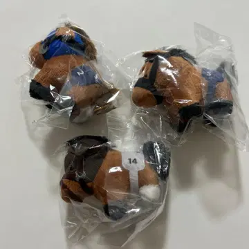 서러브레드 컬렉션 쁘띠 봉제 인형 3개 세트