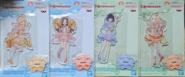 학원 아이돌 마스터 스탠드 부착 빅 아크릴 플레이트 4종