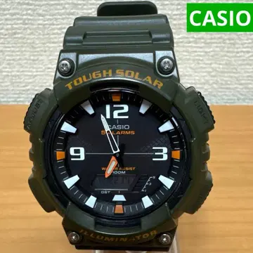 CASIO 카시오 AQ-S810W 터프 솔라 카키 그린