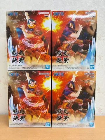 원피스 전광절경 도리 브로기 피규어 4개 세트