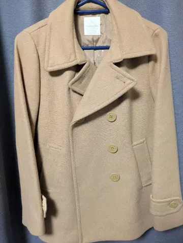 새상품급! LOWRYS FARM 울 베이지 피코트