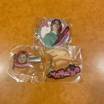 THERAMPAGE 야마모토 쇼고 캔뱃지 아크릴 클립 네임 아크릴 참