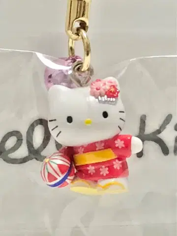 히고 한정판 헬로키티 테마리 버전 네즈키 스트랩