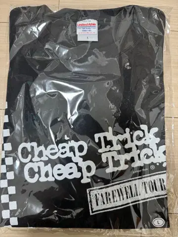 Cheap Trick FAREWELL TOUR 아트 T셔츠 L 미개봉