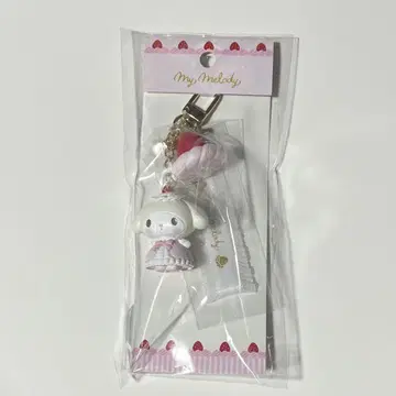 마이멜로디 딸기 휘핑 케이크 키링 산리오