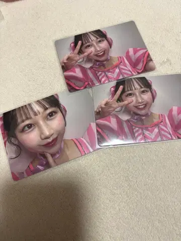 FRUITSZIPPER 마츠모토 카렌 트레이딩 카드 3장 세트