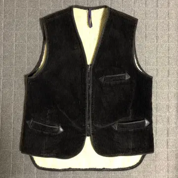 독일 로거 베스트 코듀로이 보아 안감 베스트 빈티지