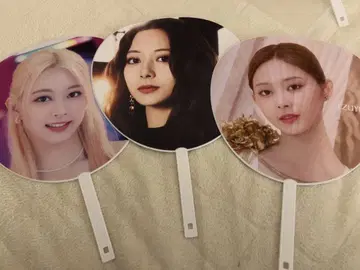 쯔위 부채 celebrate READY TO BE ONCE DAY