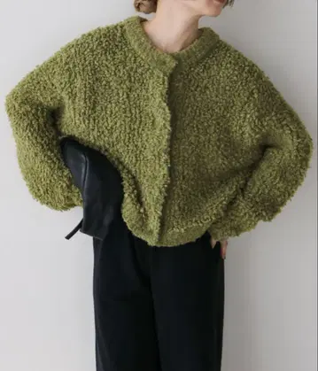 셀렉트 모카 루프얀 니트 가디건