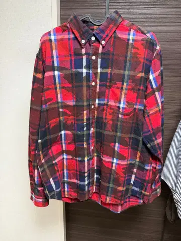 HBNS 플란넬 체크 플란넬 셔츠 L 사이즈