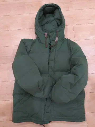 CAMP7 후드 부착 다운 자켓 L