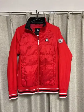 르꼬끄골프 여성용 다운 충전솜 빨간색 L 사이즈