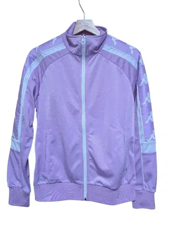 카파 Kappa 트랙 자켓 저리 라벤더 퍼플
