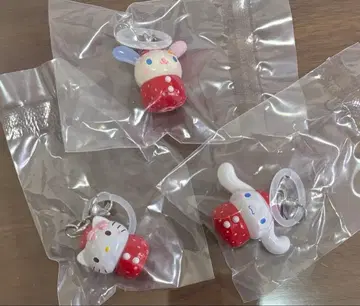 산리오 딸기 키티 우사하나 시나몬 3종 세트