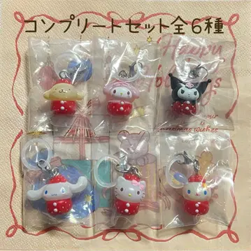 산리오 딸기 메지루시 액세서리 컴플리트 세트 전 6종