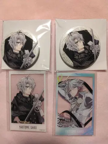 아이들리시 세븐 TRIGGER 야오토메 가쿠 캔뱃지 클리어 카드