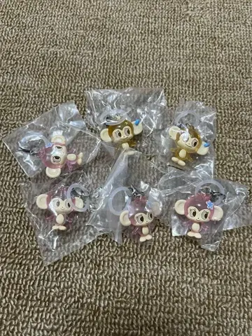 나루미야 캐릭터 메지루시 액세서리 6개 세트